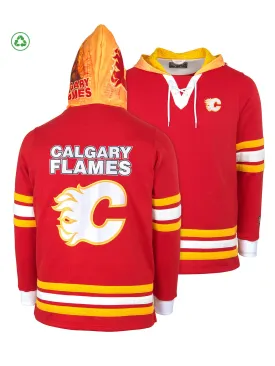 Calgary Flames Lace-Up Hoodie