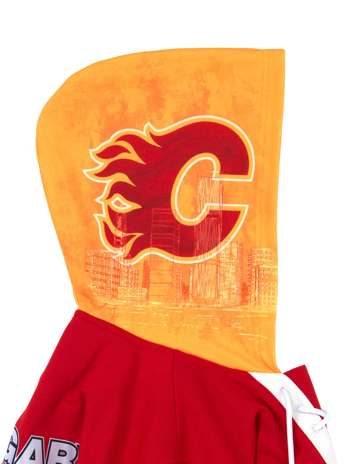 Calgary Flames Lace-Up Hoodie