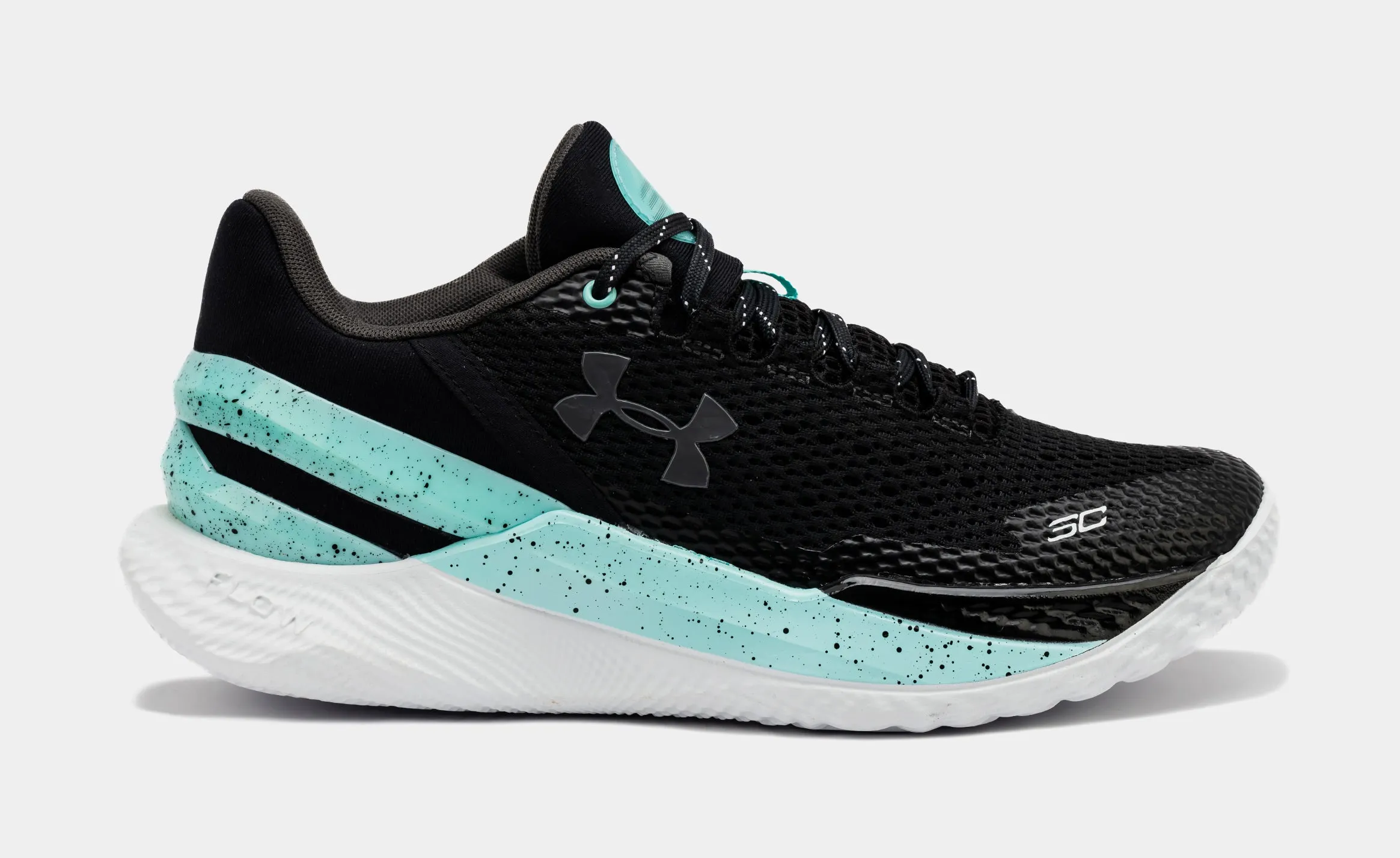 Curry 2 Low FloTro Future Curry Mens Basketball Shoes (Black/Blue)