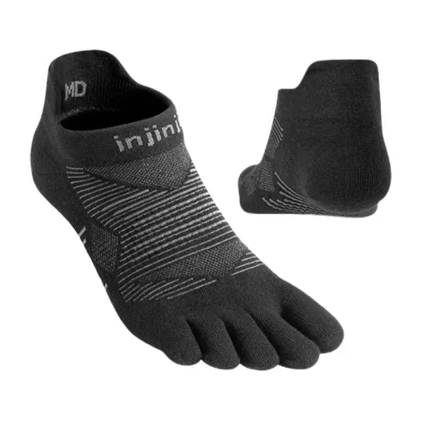 INJINJI - Run Light Weight No-Show Socks