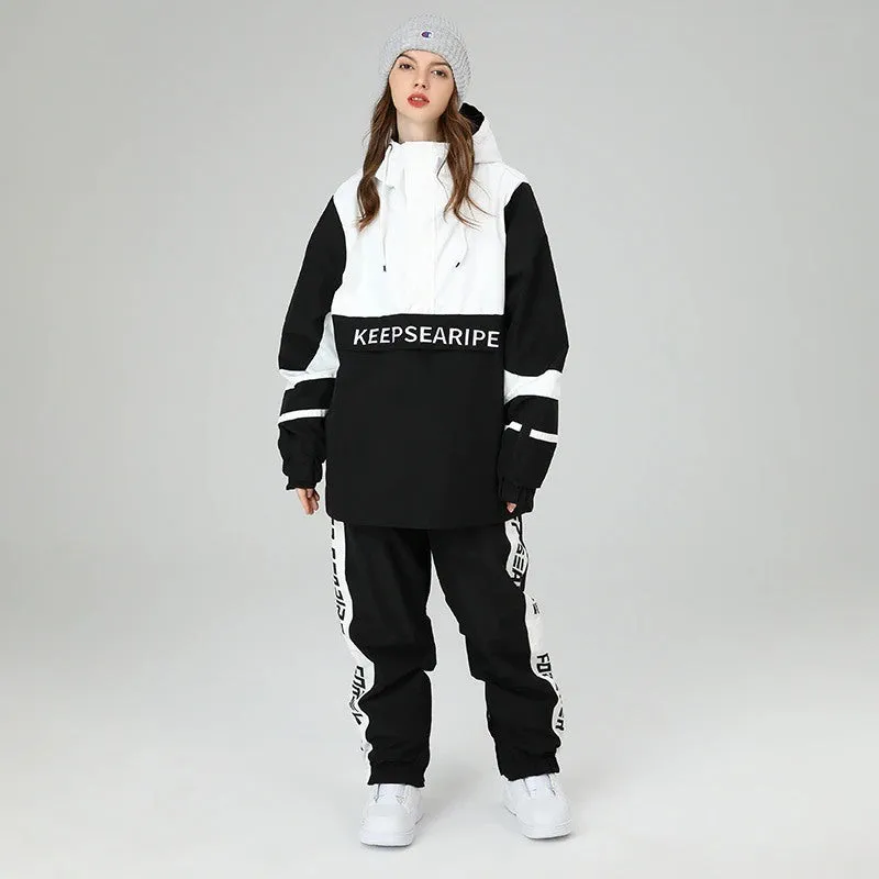 Loose Hip-Hop Version Ski Snowboarding Sets