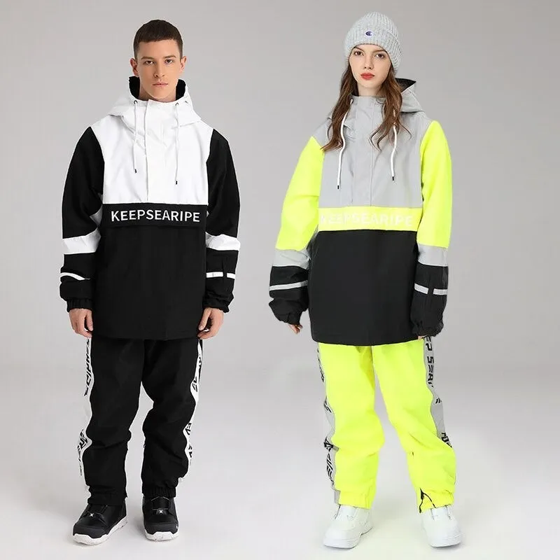 Loose Hip-Hop Version Ski Snowboarding Sets