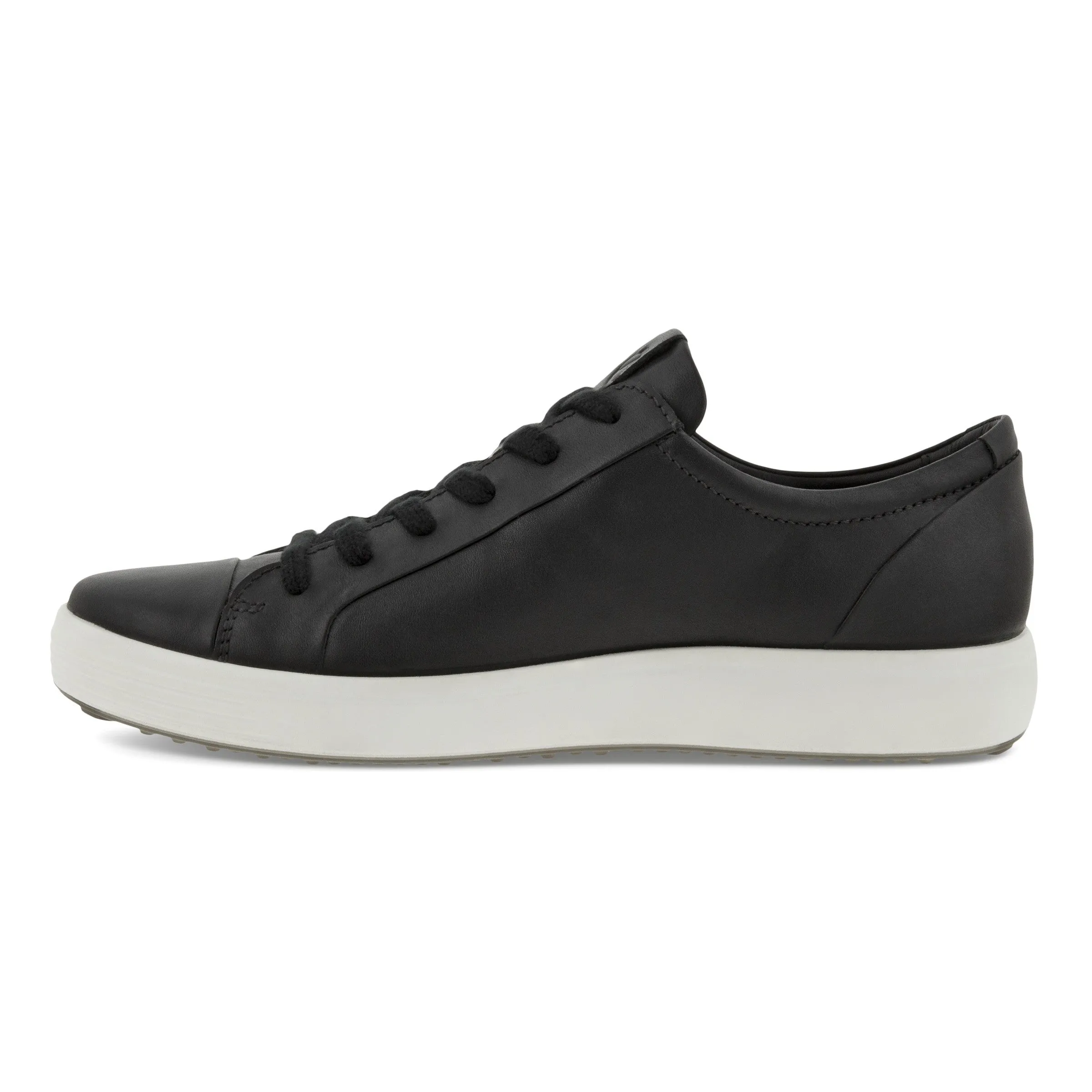 Men's Ecco Soft 7 City Sneaker Color: Black