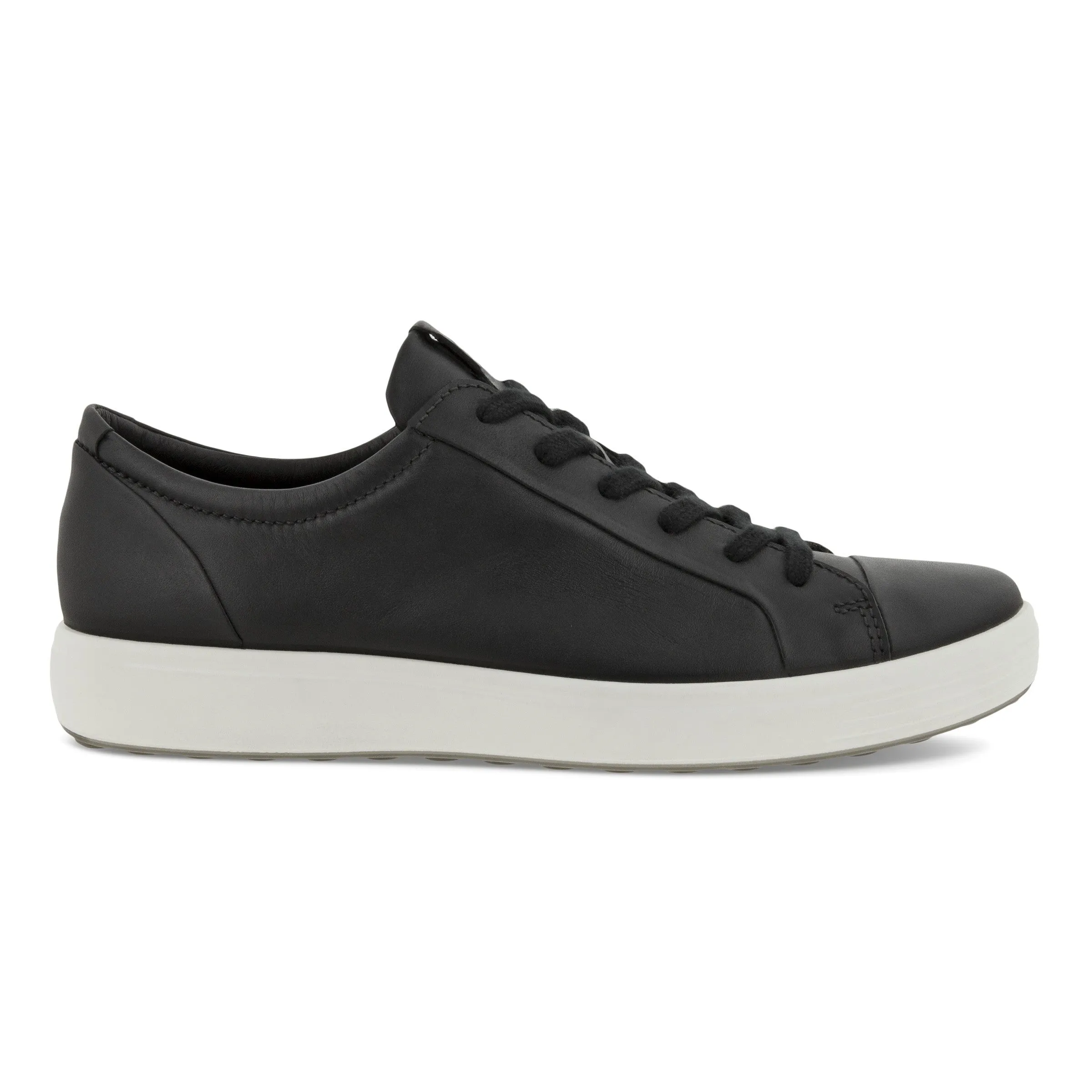 Men's Ecco Soft 7 City Sneaker Color: Black