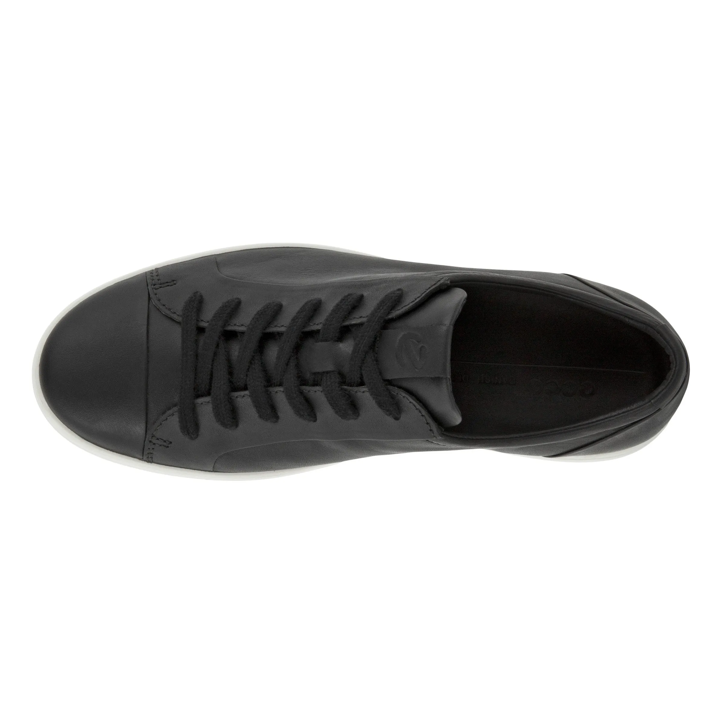 Men's Ecco Soft 7 City Sneaker Color: Black