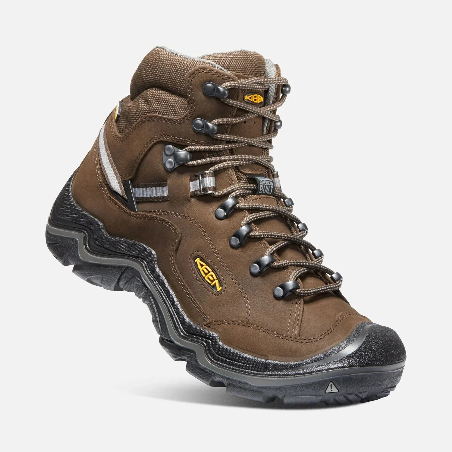 Men's Keen Durand II Waterproof Boot Color: Cascade Brown/ Gargoyle (WIDE WIDTH)