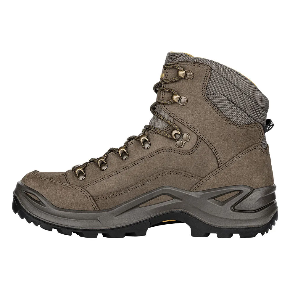 Men's Lowa Renegade GTX Mid Color: Olive/Mustard