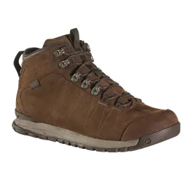 Men's Oboz Bozeman Mid Leather Waterproof Color: Darkearth