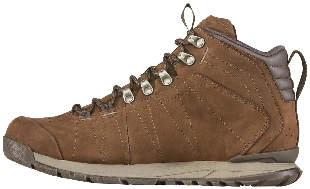 Men's Oboz Bozeman Mid Leather Waterproof Color: Darkearth