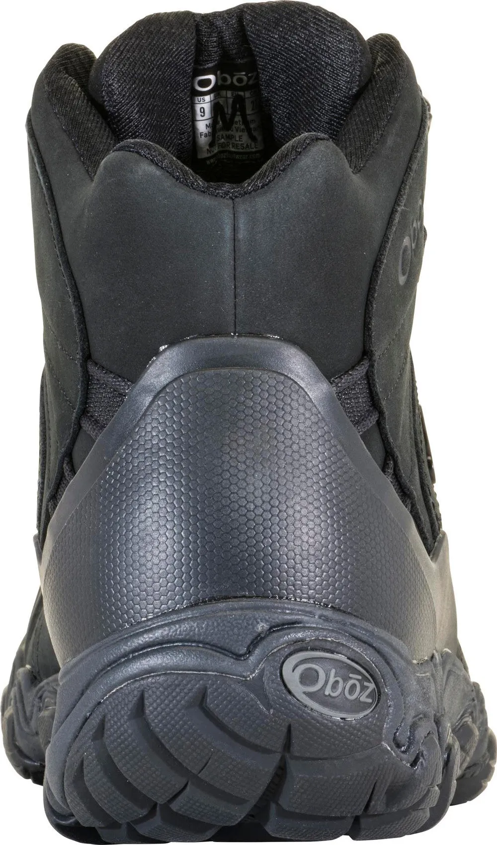 Men's Oboz Bridger Mid Waterproof Color: Black Sea