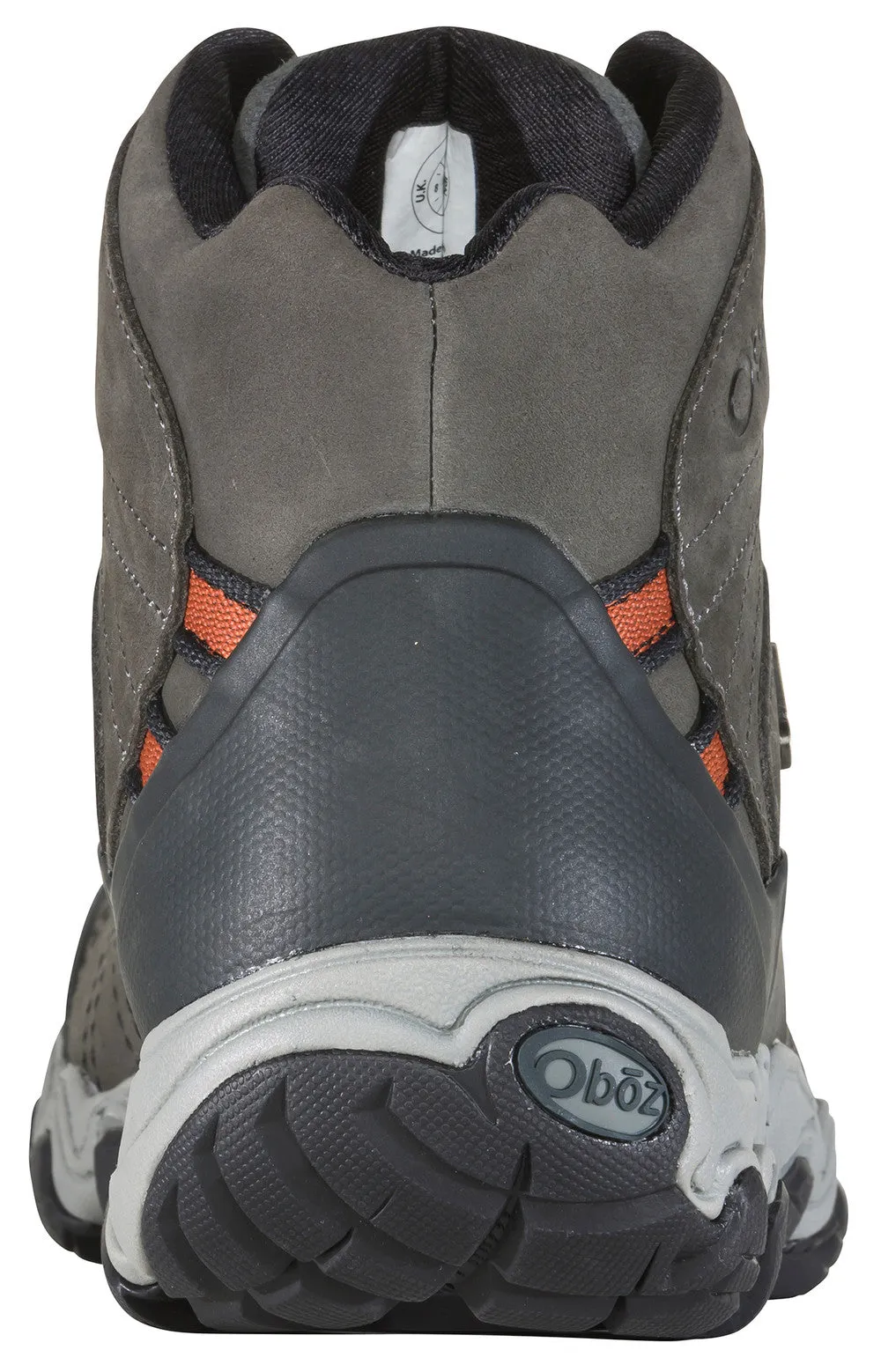 Men's Oboz Bridger Mid Waterproof Color: Raven