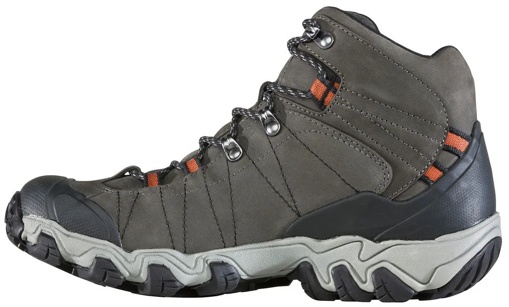 Men's Oboz Bridger Mid Waterproof Color: Raven