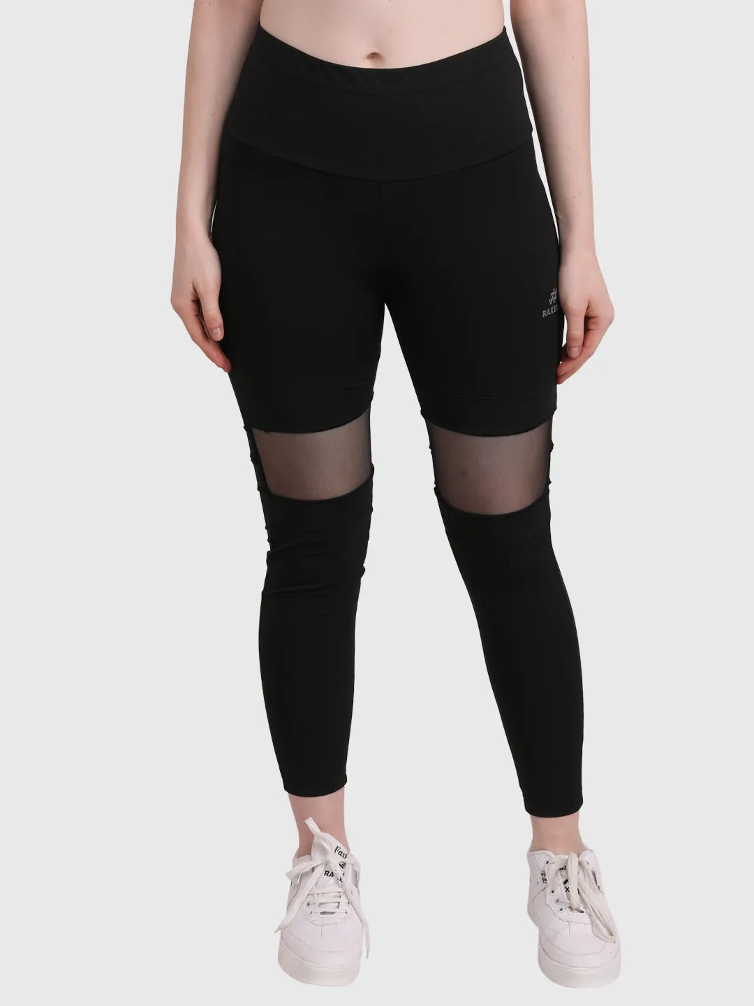 Mesh Mid-Rise Jegging for Women