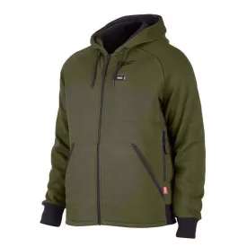 Milwaukee M12 XL Long Sleeve Men's Full-Zip Heated Hoodie (Hoodie Only) Green