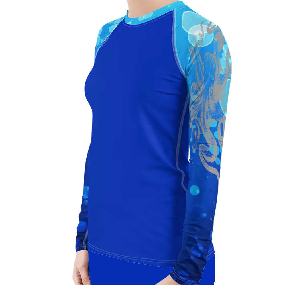 Octopus Hug Women's Rash Guard (Warehouse)