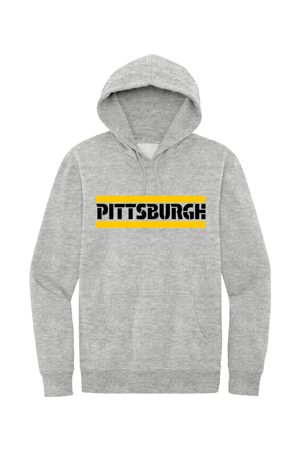 Pittsburgh Stripes - Fleece Hoodie