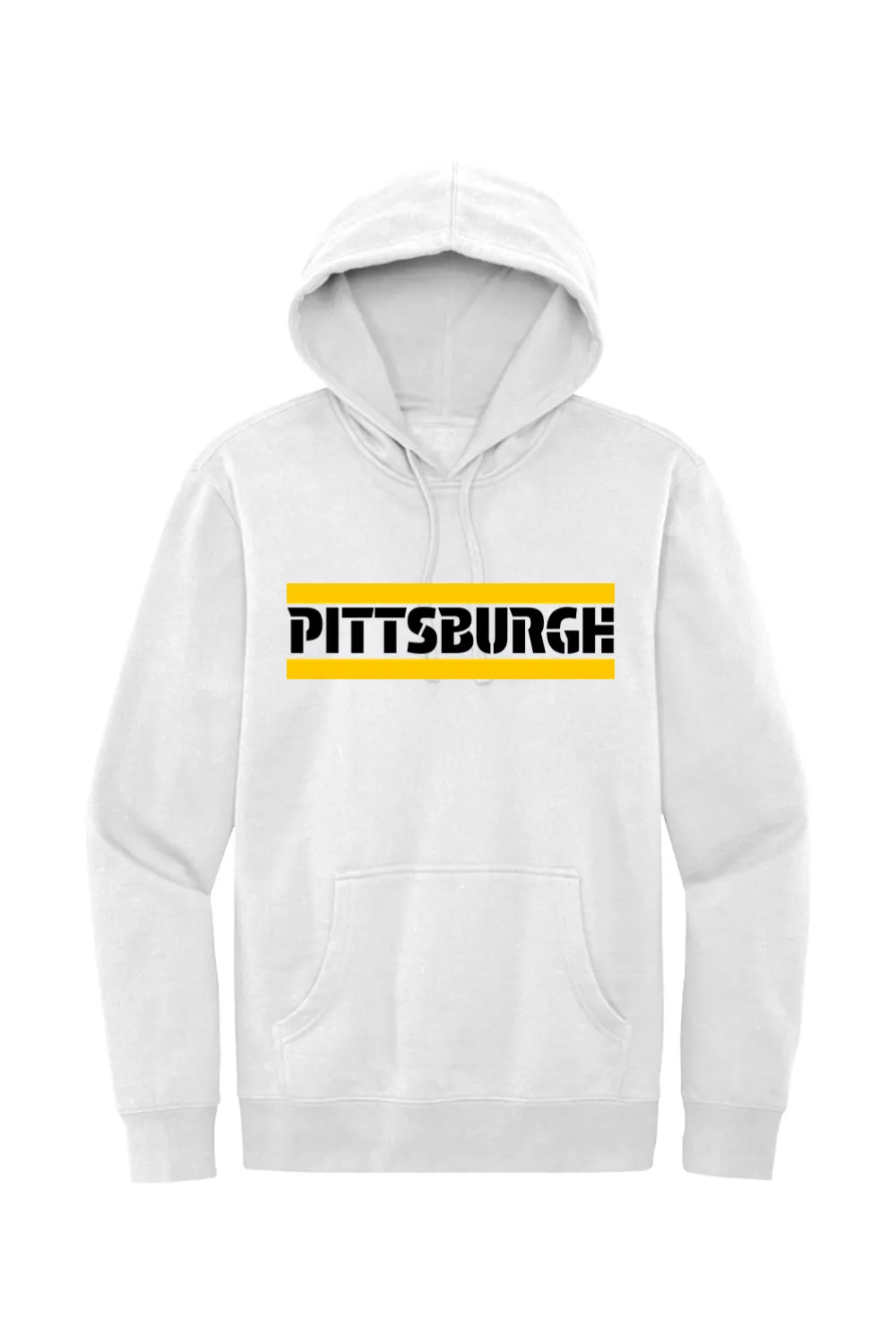 Pittsburgh Stripes - Fleece Hoodie