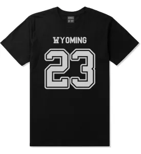 Sport Style Wyoming 23 Team State Jersey Mens T-Shirt