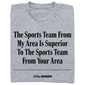 The Onion: Area Sports Team