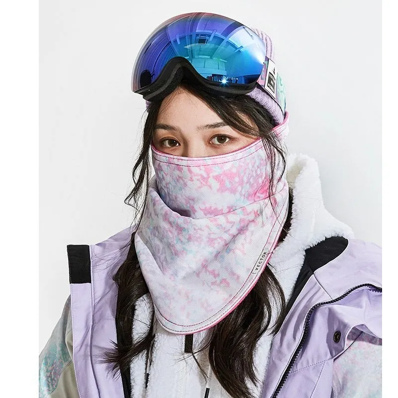 Triangular Full Face Windproof Skiing Scarf