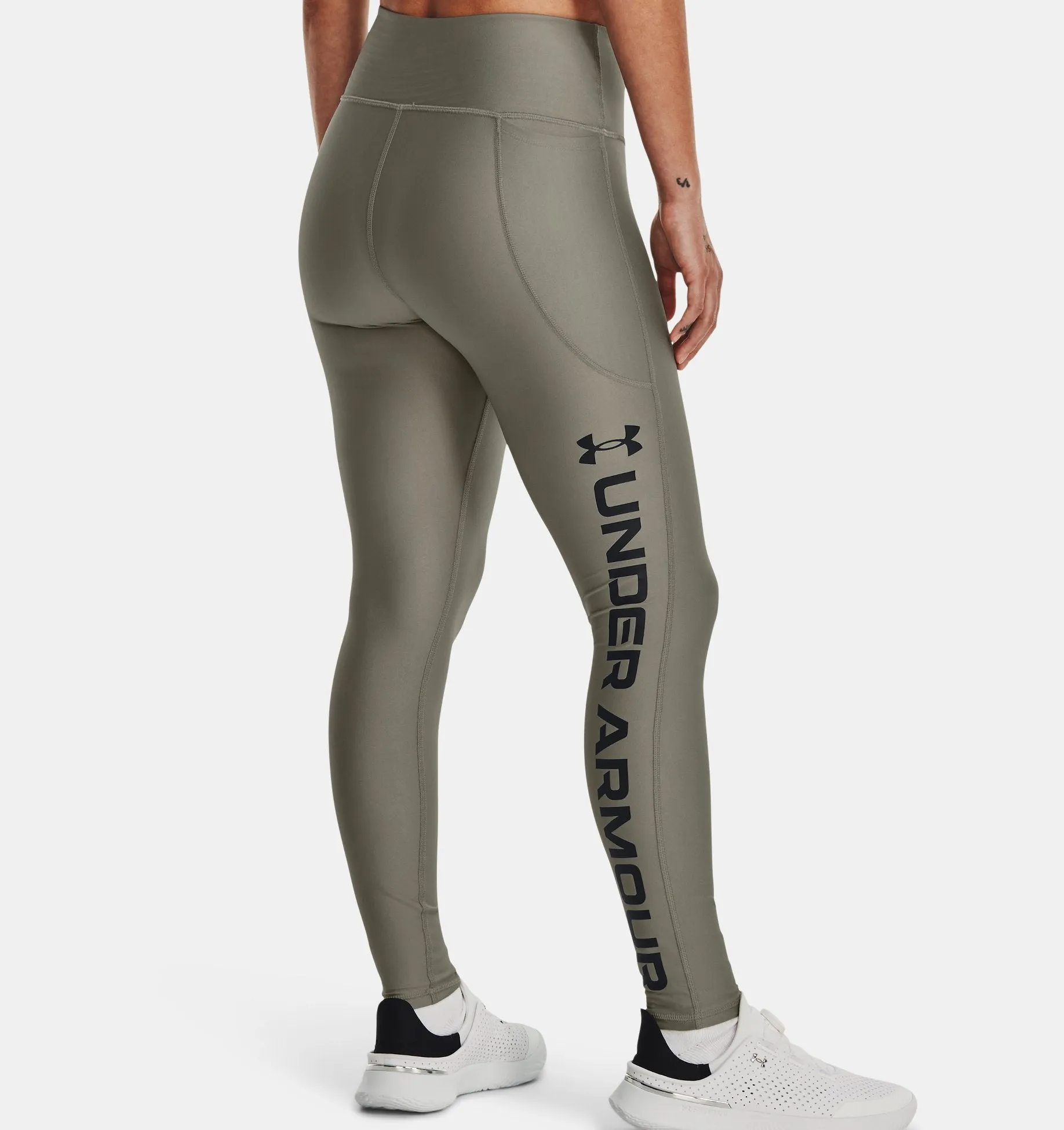 UA Armour Branded Legging W - Olive