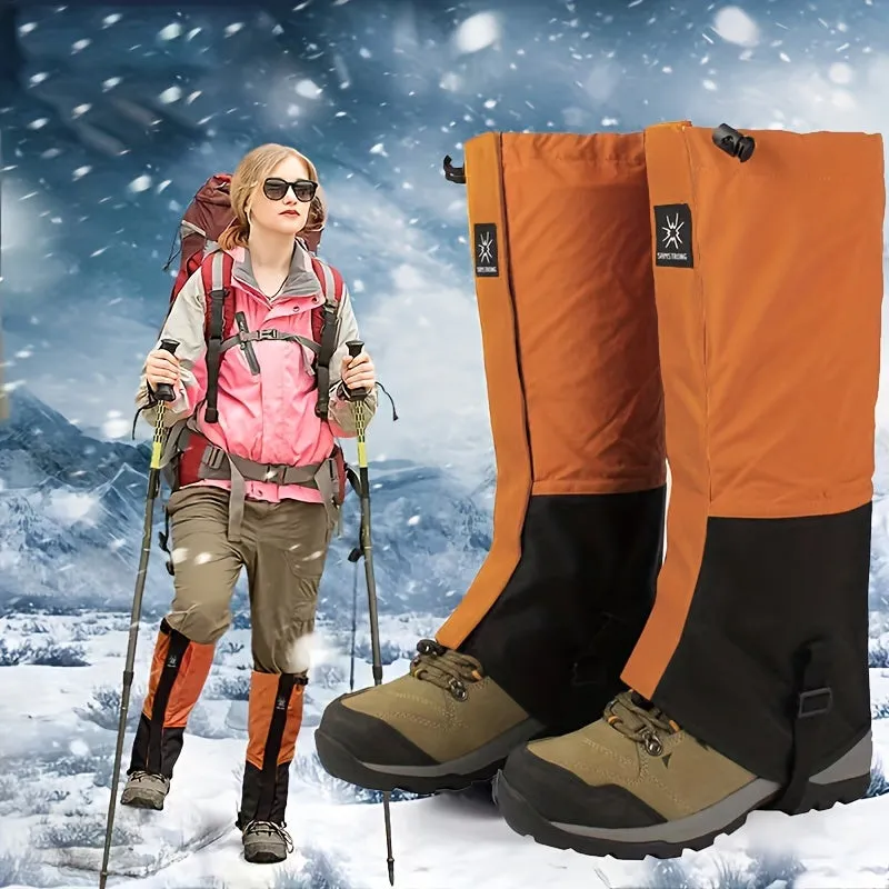 Waterproof Leg Gaiters Protection for Outdoor Activities