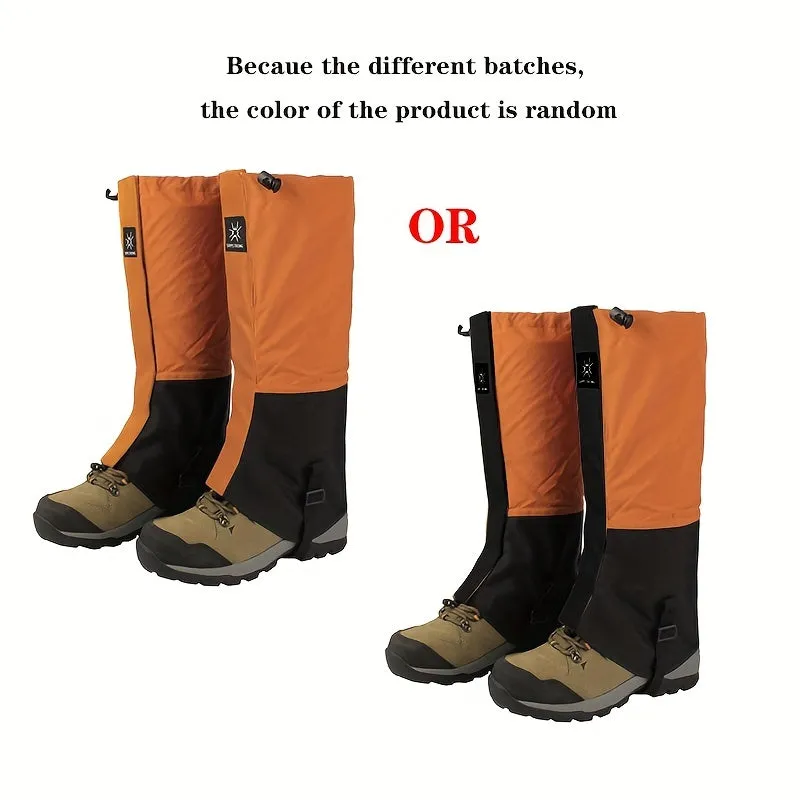 Waterproof Leg Gaiters Protection for Outdoor Activities