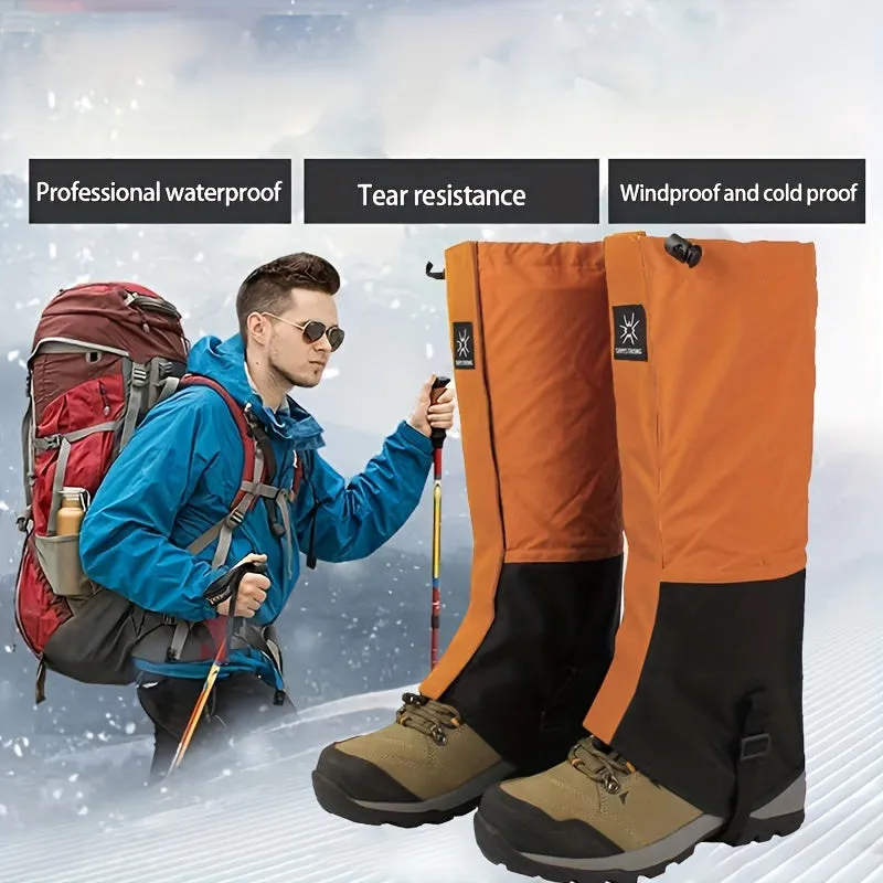 Waterproof Leg Gaiters Protection for Outdoor Activities