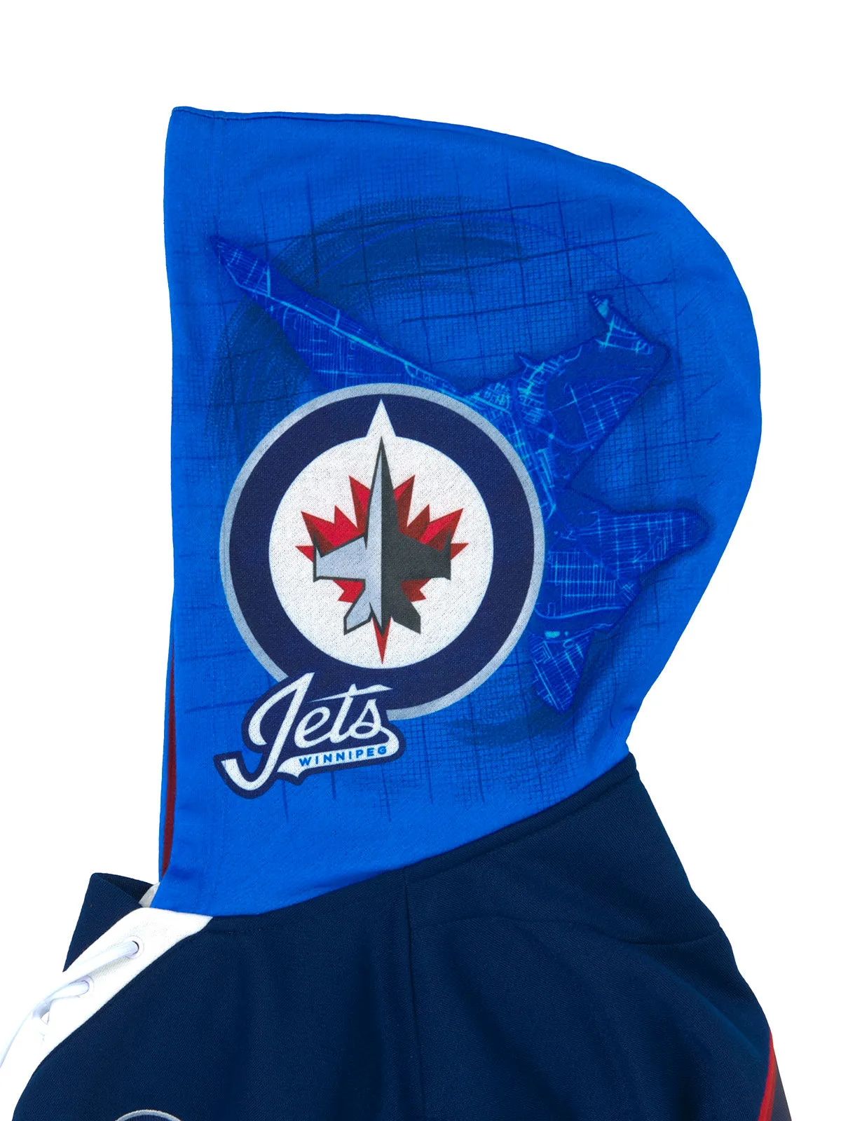 Winnipeg Jets Lace-Up Hoodie